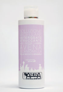 Athena Estetica, detergente struccante avena e camomilla