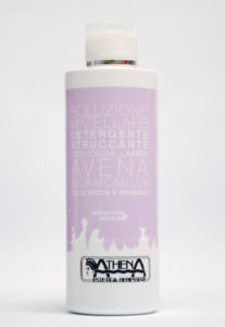 Athena Estetica, detergente struccante avena e camomilla
